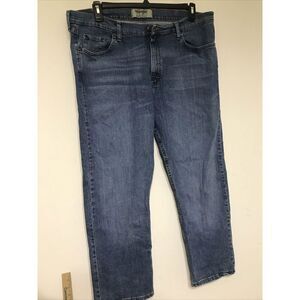 Vintage Wrangler Jeans 38x28 Made USA Blue Cowboy Cut Classic Western Tapered